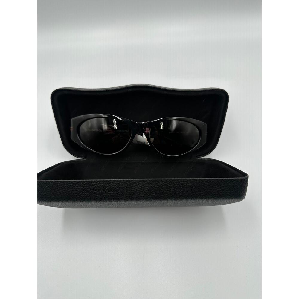 New Balenciaga BB0367S frame Violet lenses Grey  Sunglasses - Picture 2 of 9